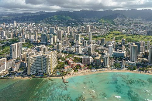 Skyline van Waikiki.