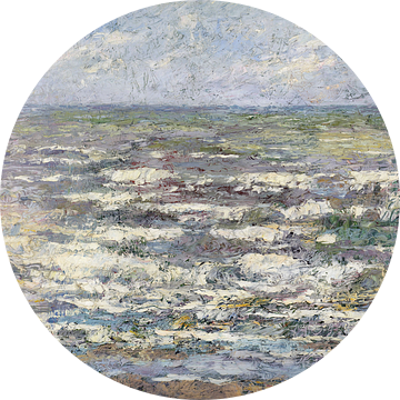 De zee bij Katwijk van Jan Toorop 1887