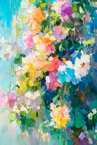 Blooming blaze of colour by Poster Art Shop