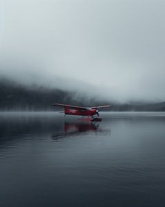 Herbstliches Wasserflugzeug