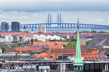 Les toits de Copenhague