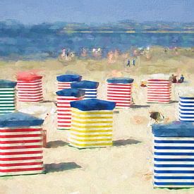 Beach life on the German Wadden Sea island of Borkum by Patricia Hofmeester