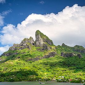 Binnenland van Bora Bora. Frans Polynesië van Rietje Bulthuis