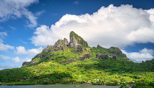 Interior of Bora Bora. French Polynesia by Rietje Bulthuis