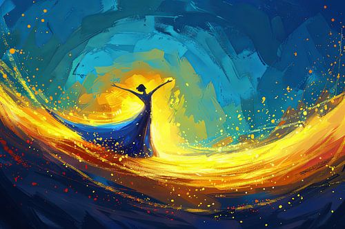 schilderij spiritueel