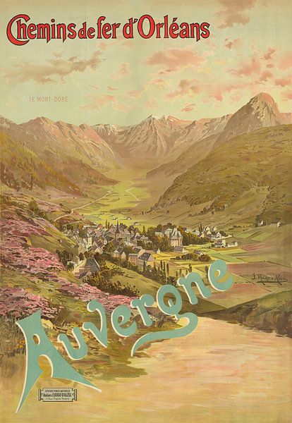 Hugo d' Alési - Chemins de Fer d'Orléans. Auvergne. Le Mont-Dore (1898)Hugo d' Alési - Chemins de Fer d'Orléans. Auvergne. Le Mont-Dore (1898) par Peter Balan