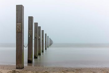 Fluchtpunkt am Meer