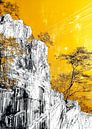 White place yellow sky by JBJart Justyna Jaszke thumbnail