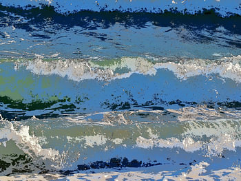Study for a Liquid Moment (Waves)