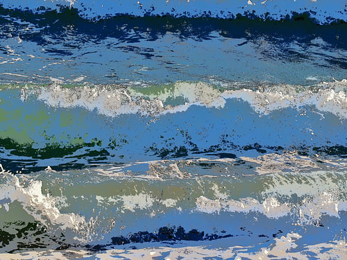 Study for a Liquid Moment (Waves)
