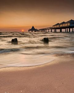 Am Strand von Heringsdorf