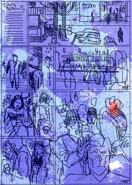 Strip Splinter Goes Urban (Sketch p26) par MoArt (Maurice Heuts)