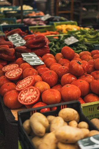 Groente in alle kleuren van de regenboog