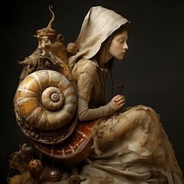 Haus - Schneckenfrau