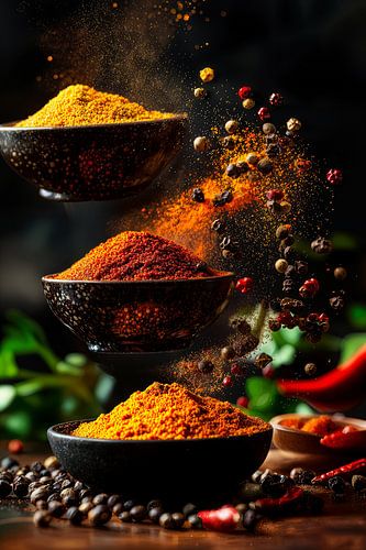 Gewürze Vielfalt von Poster Art Shop