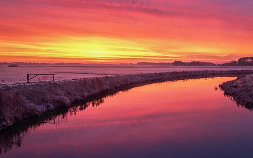 Zonsopkomst Oostermoersevaart