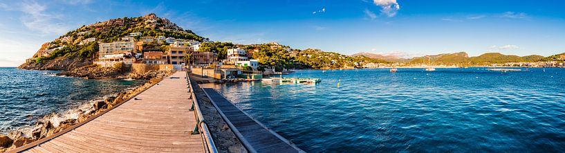 Vue panoramique de Port de Andratx à Majorque, Espagne par Alex Winter