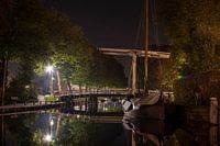 Blokzijl in de nacht