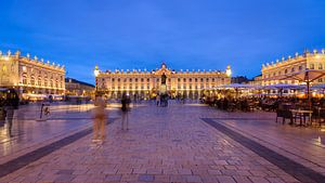 De verbazingwekkend indrukwekkende Place Stanislas van de plaats in Nancy
