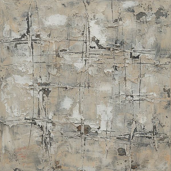 Original Abstract painting in rough textures in neutral colours by STUDIO MINIMAL ART