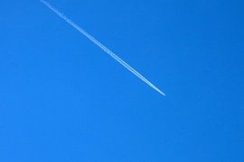 Contrails in May by Photoart-Naegele