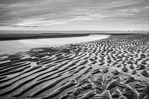 sea view with the North Sea and beach by eric van der eijk