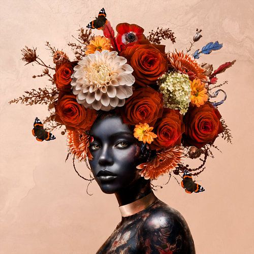 Damesportret Royal Fall