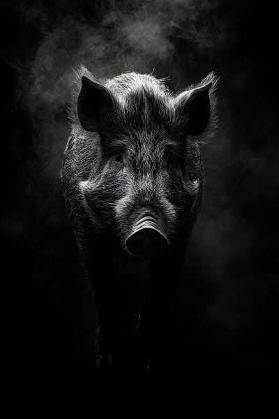 Wild boar by Poster Art Shop