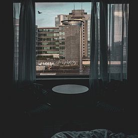 Zicht op Brussel van Geert Van Baelen