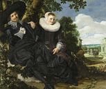 Frans Hals. Portrait d'un couple   par 1000 Schilderijen Aperçu