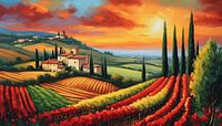 Landscape Tuscany Italy