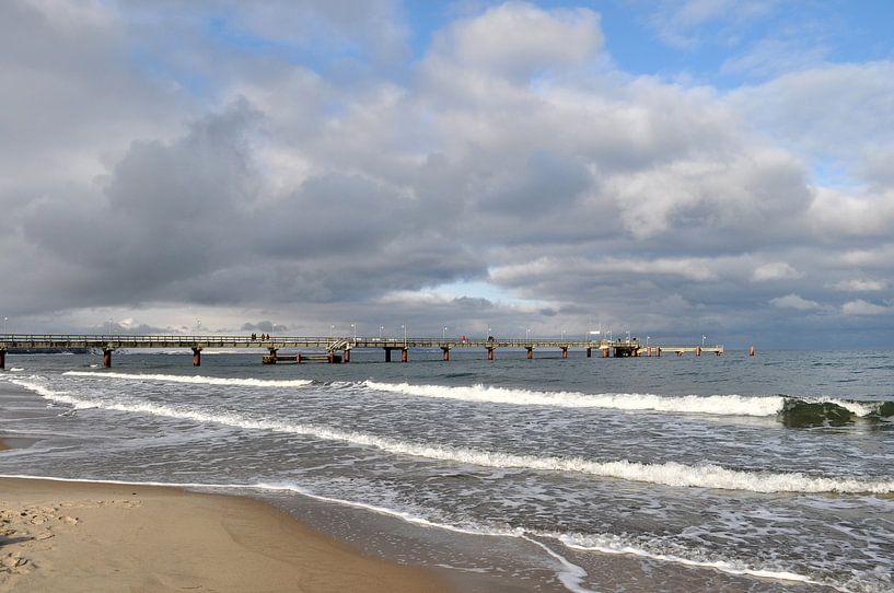 Stürmische Ostsee, Nordstrand Göhren von GH Foto & Artdesign