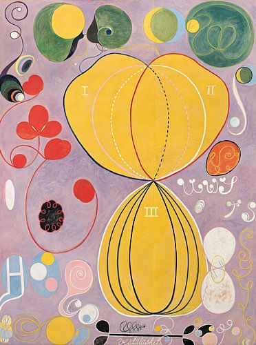Groep IV, nr. 7, De Tien Grootsten, Volwassenheid (1907) door Hilma af Klint