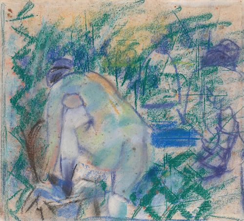 Rik Wouters - Woman puts on shoes (1914)