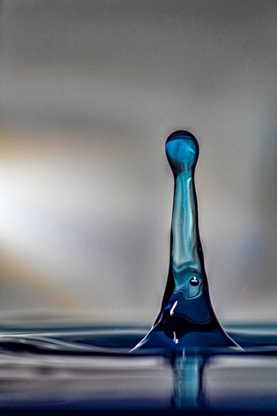 blaue Säule von Thomas Riess