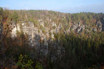 Saksisch Zwitserland (Elbezandsteengebergte) van t.ART