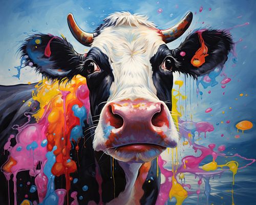 Kuh Modern 6970 von ARTEO Gemälde