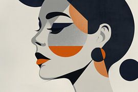 Woman - Women - Portrait of a woman by Poster Art Shop