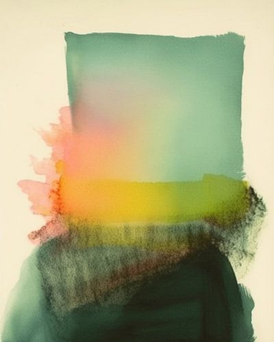 Moderner Abstrakt in Pastellfarben