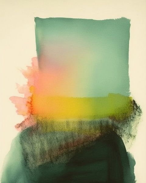 Abstrait moderne aux couleurs pastel par Studio Allee