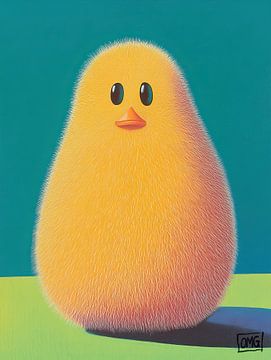 Chick | Soft Yellow Friend von OMG Art