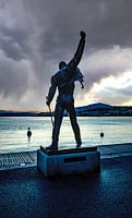 Freddie Mercury Queen Meer van Geneve Montreux