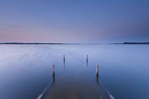 ambiance du soir au bord de l'eau sur Arjan Keers