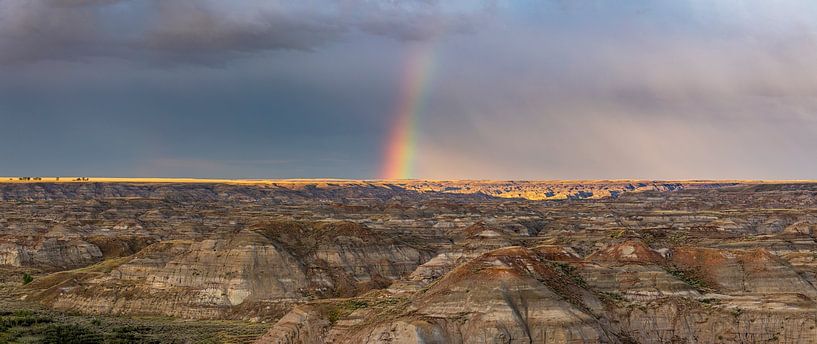 Die Badlands in Alberta Kanada von Roland Brack