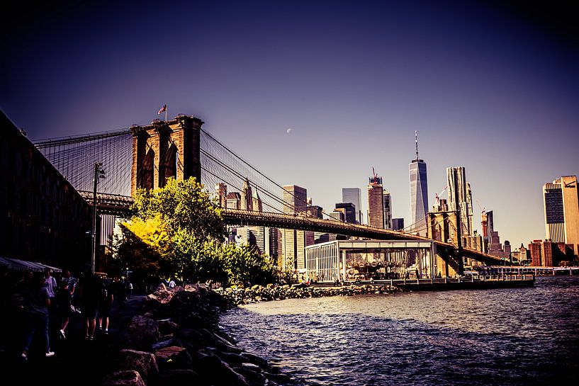 Brooklyn Brigde New York von Bianca  Hinnen