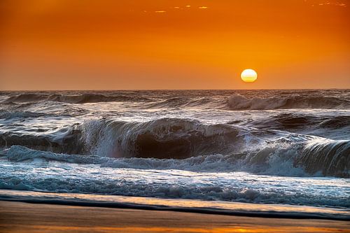 Zonsondergang op Sylt