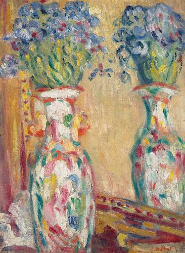 Louis Valtat - Vase with mirror