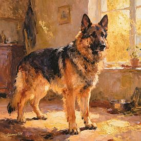 Böhmischer Schäferhund von Johannas Art Creations