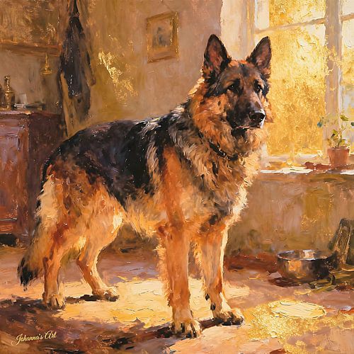 Böhmischer Schäferhund von Johannas Art Creations