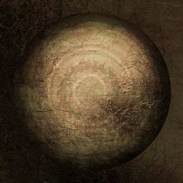 Evenwicht. Wabi-Sabi. Brons. van Alie Ekkelenkamp